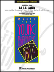 cover La La Land Concert Band sheet music cover